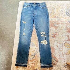 👖ABERCROMBIE SIMONE HIGH RISE SLIM JEANS